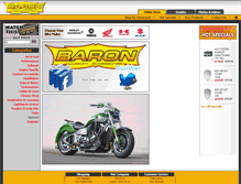 Tablet Screenshot of baronscustom.com